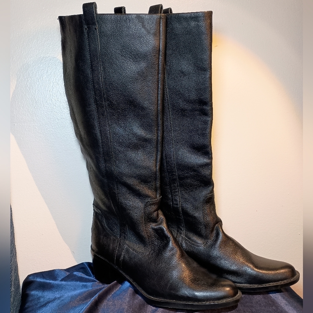 Calvin Klein Haydee Leather Women's Boots Size 8